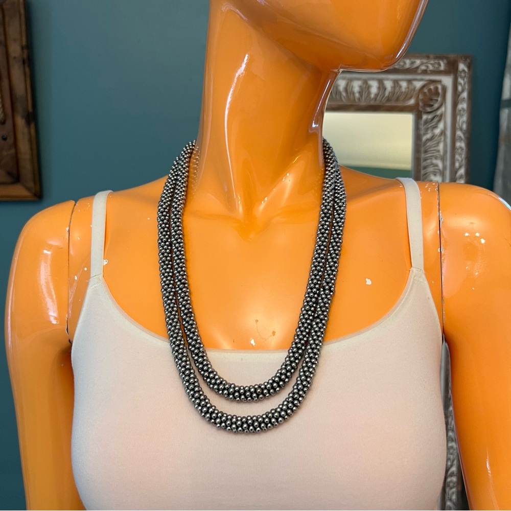 Infinity Snake Look Bead Necklace